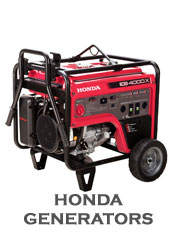 We Sell and Service Honda Generators!